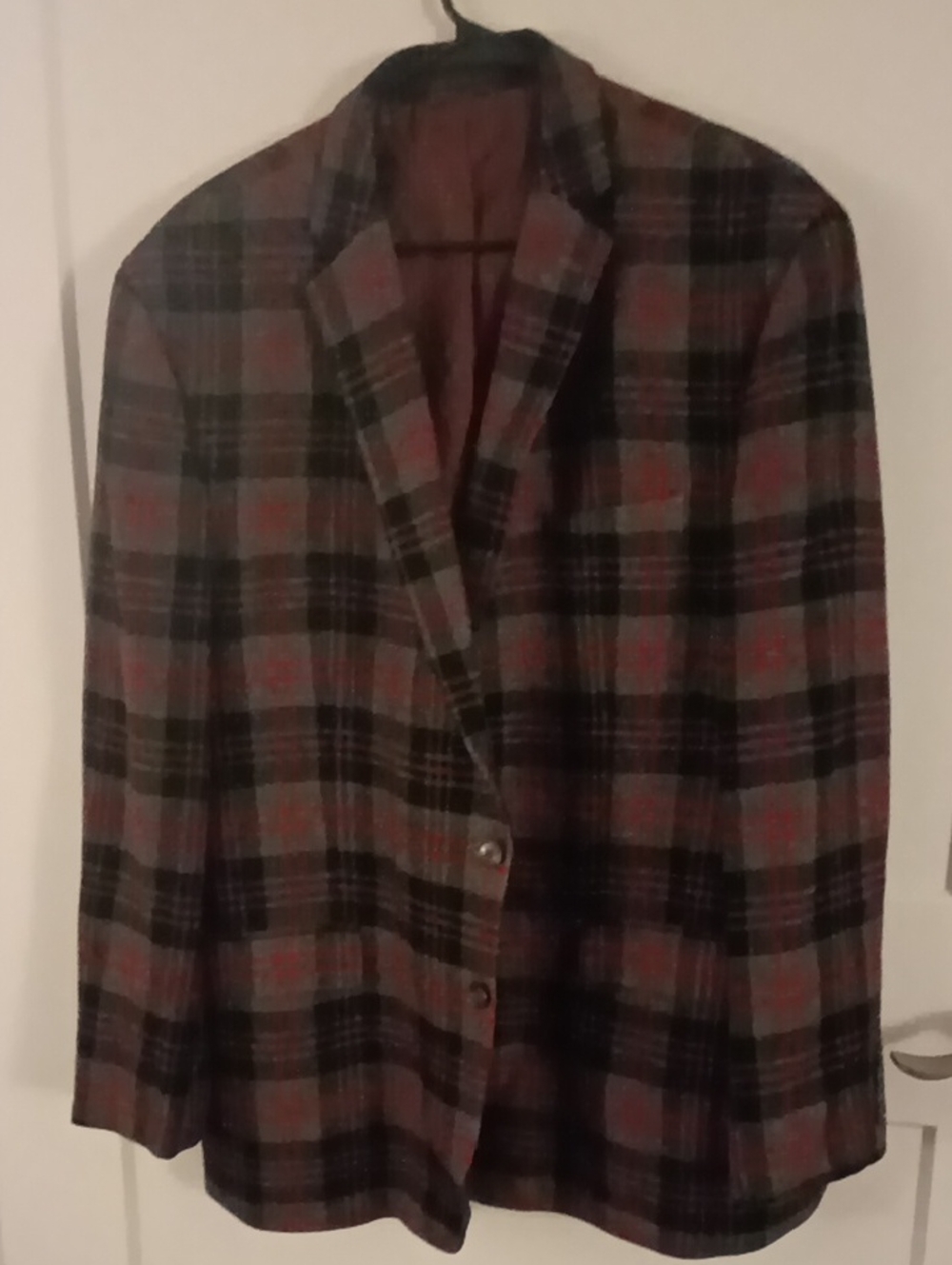 IZOD Plaid Sport Coat